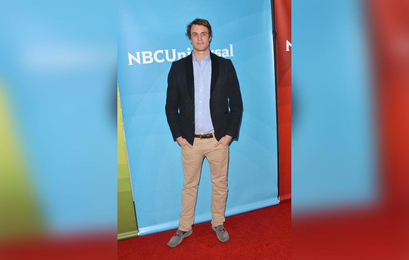 Shep Rose Arriving At NBC Universal Red Carpet