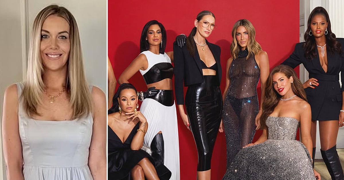 Composite photo of Lauren Sebastian and the cast of 'RHONY.'