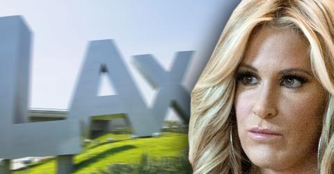 Kim zolciak meltdown airport luggage