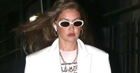 Gigi Hadid White Blazer