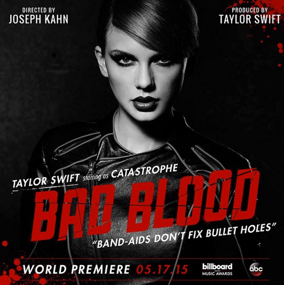 Taylor swift bad blood video billboard music awards