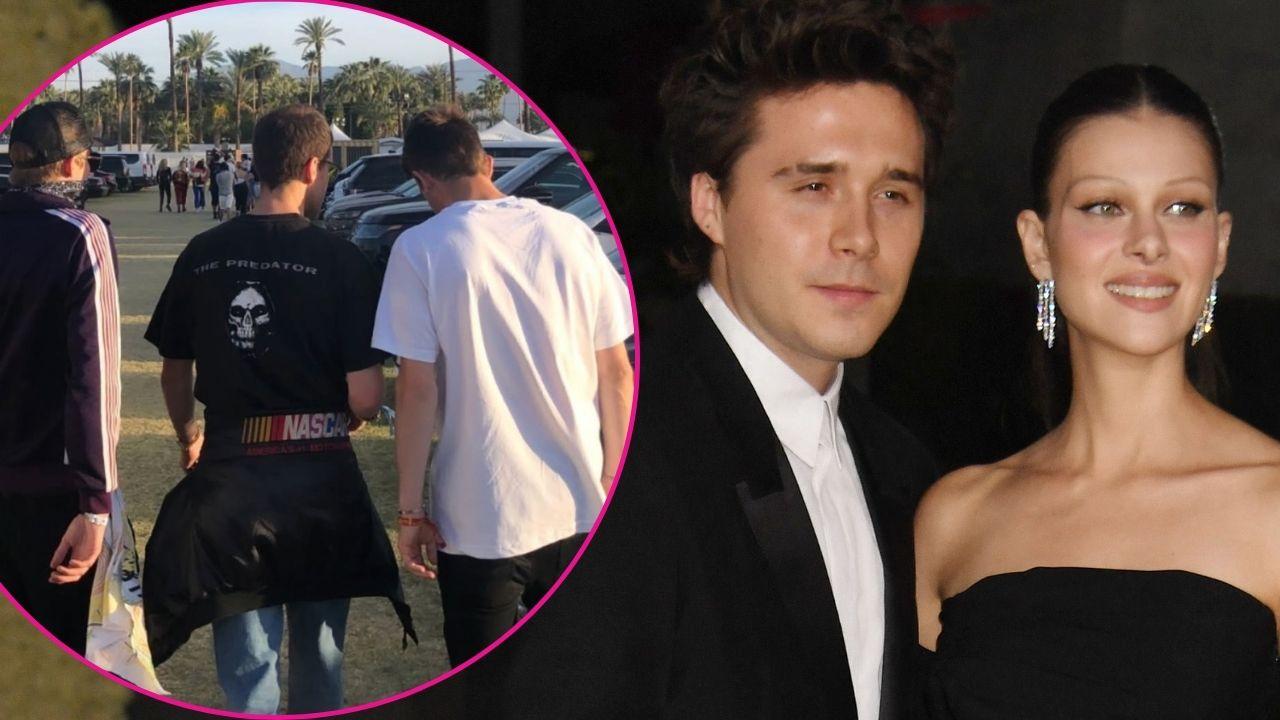 Photo of Nicola Peltz and Brooklyn Beckham mourned Presley Gerber.