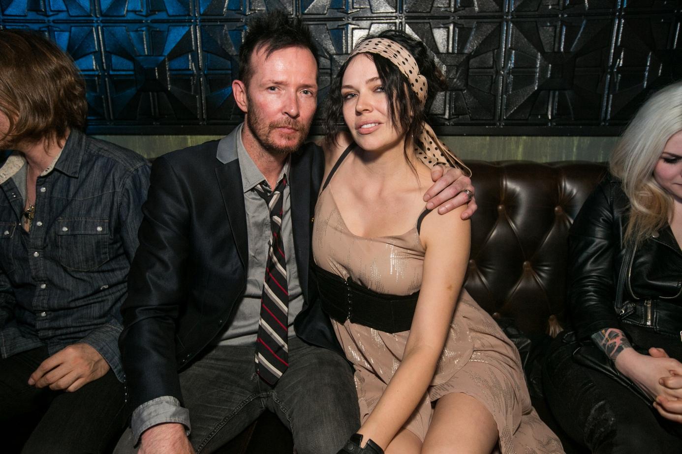 Scott Weiland with his wife at The Sayers Club, June 13_Tony Tran