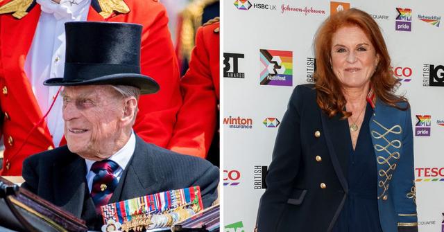 prince philip angry sarah ferguson toe sucking scandal