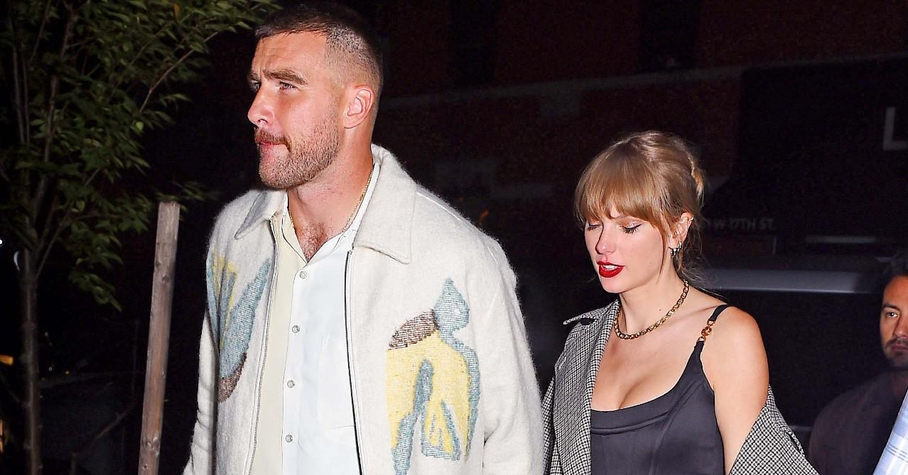 Taylor Swift & Travis Kelce Attend Madonna's Oscars After-Party
