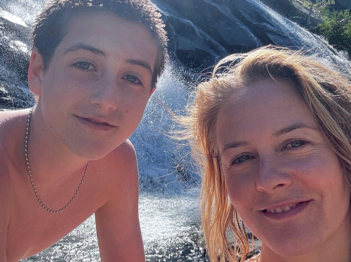 Alicia Silverstone Shares Topless Pregnancy Throwback Photos