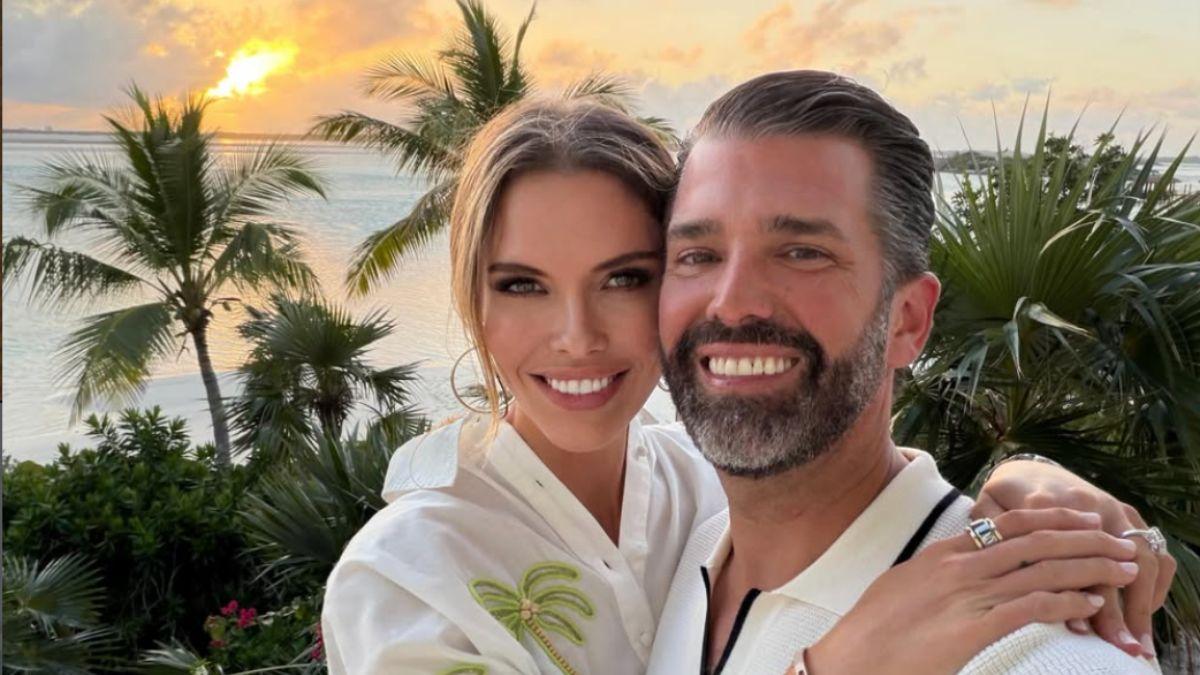 Image of Donald and Melania Trump skipped the wedding.