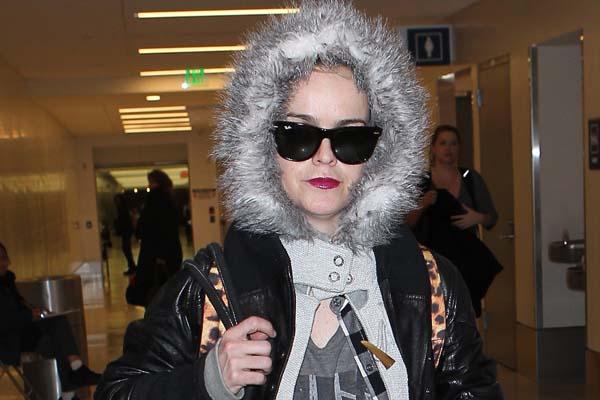 Taryn Manning arrives in LA at LAX