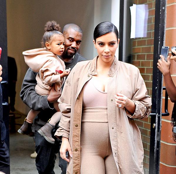 Kim kardashian due date pregnancy hospital kanye west 02