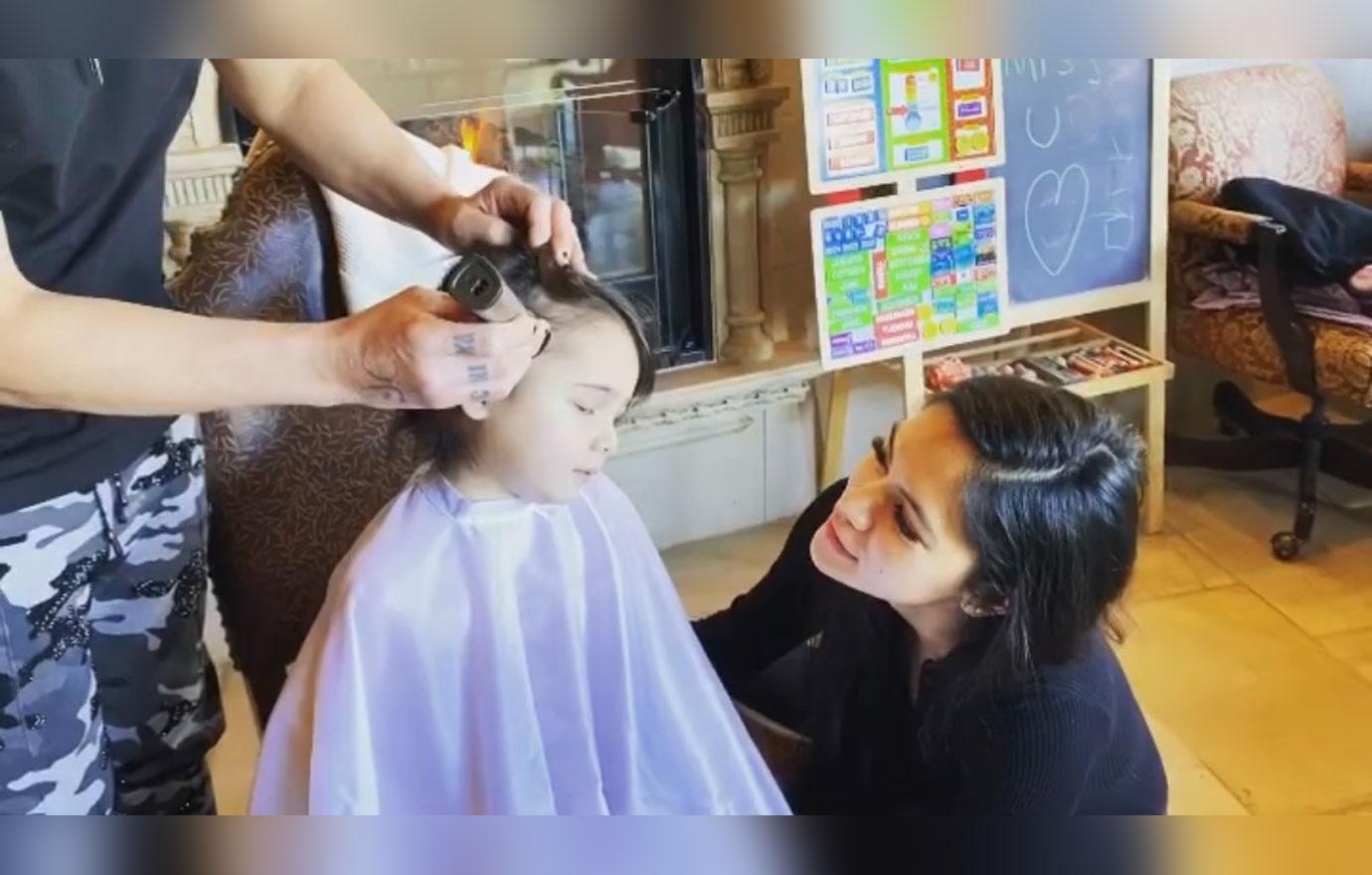 Criss Angel Cuts Son Johnny’s Hair In Emotional Video