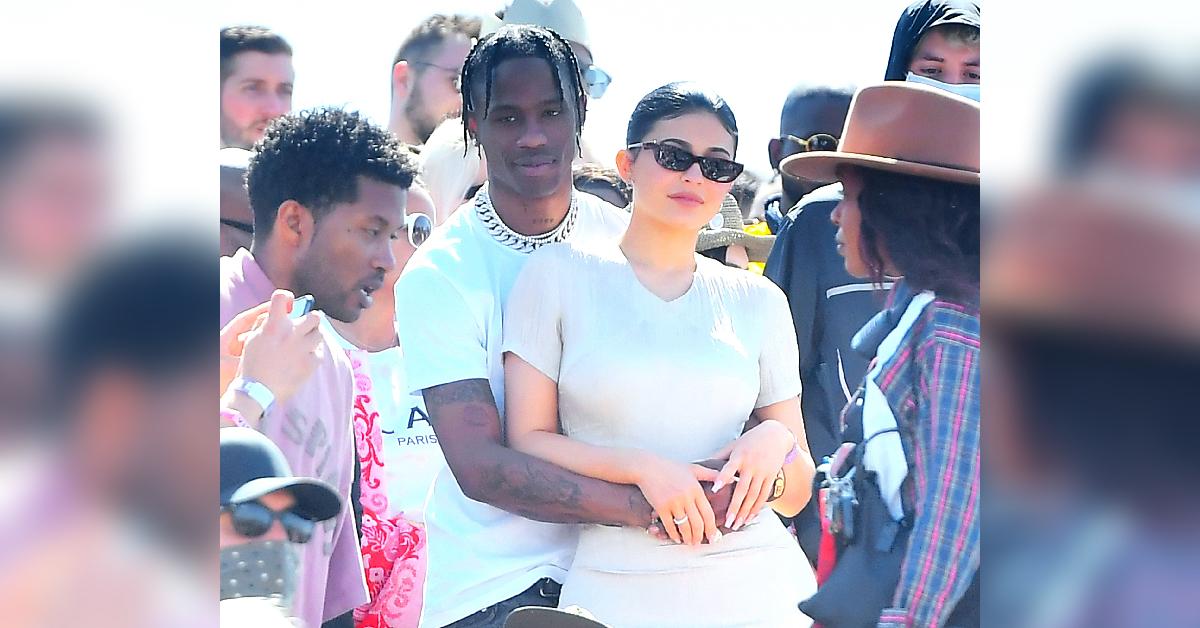 kylie jenner travis scott been together over year magazine error