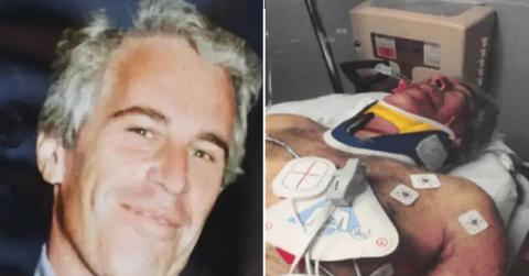 image split of Jeffrey Epstein