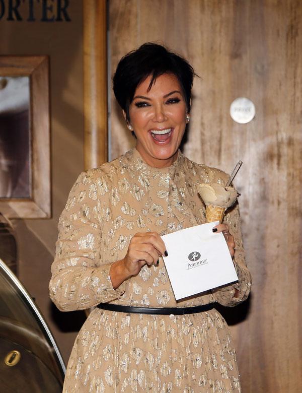 Kris jenner ice cream