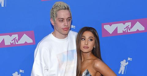 Pete davidson=instagram return ariana grande loves it main