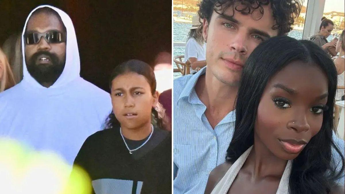 Photo of North West, Olandria Carthen and Nic Vansteenberghe