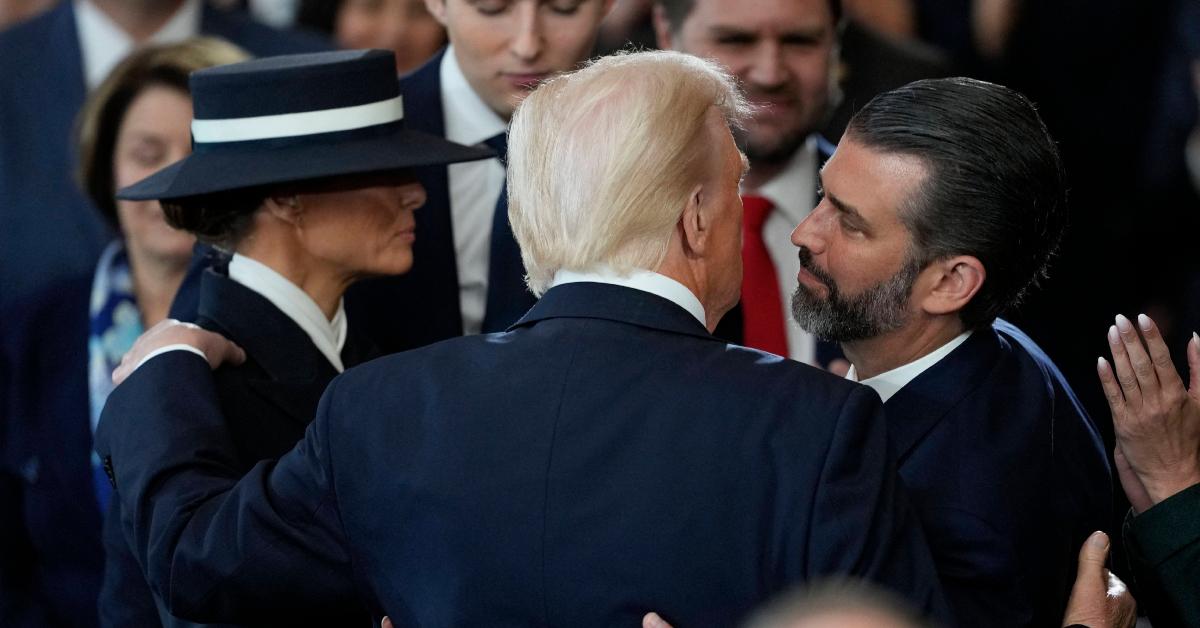 donald trump jr crying inauguration father trolled