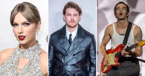 Composite photo of Taylor Swift, Joe Alwyn and Matty Healy