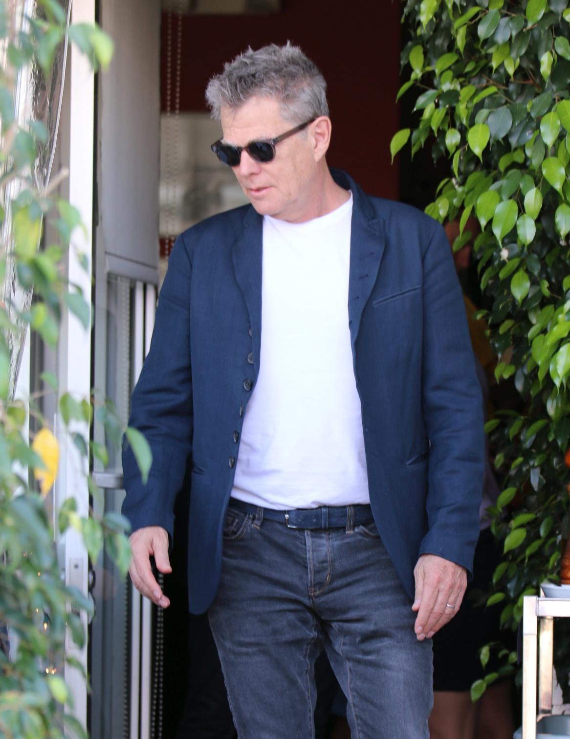 EXCLUSIVE: Music producer David Foster, husband of ailing &#8216;The Real Housewives of Beverly Hills&#8217; star Yolanda Foster seen leaving lunch