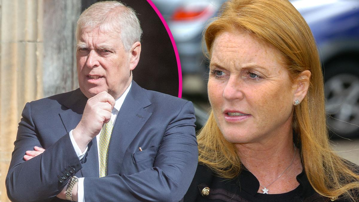 Compositen photo of Andrew Mountbatten-Windsor and Sarah Ferguson.