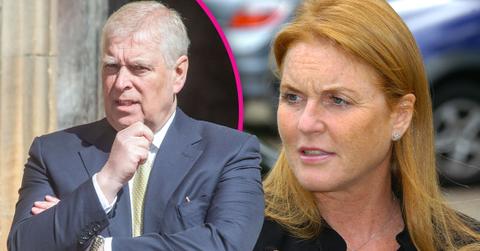 Compositen photo of Andrew Mountbatten-Windsor and Sarah Ferguson.