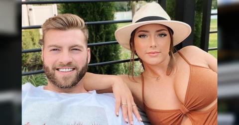 Photo of Hailie Jade and Evan McClintock.