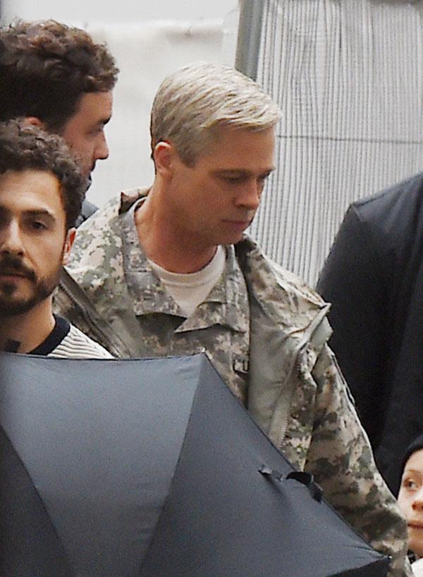 Brad pitt new hair look dyed grey 03 FF