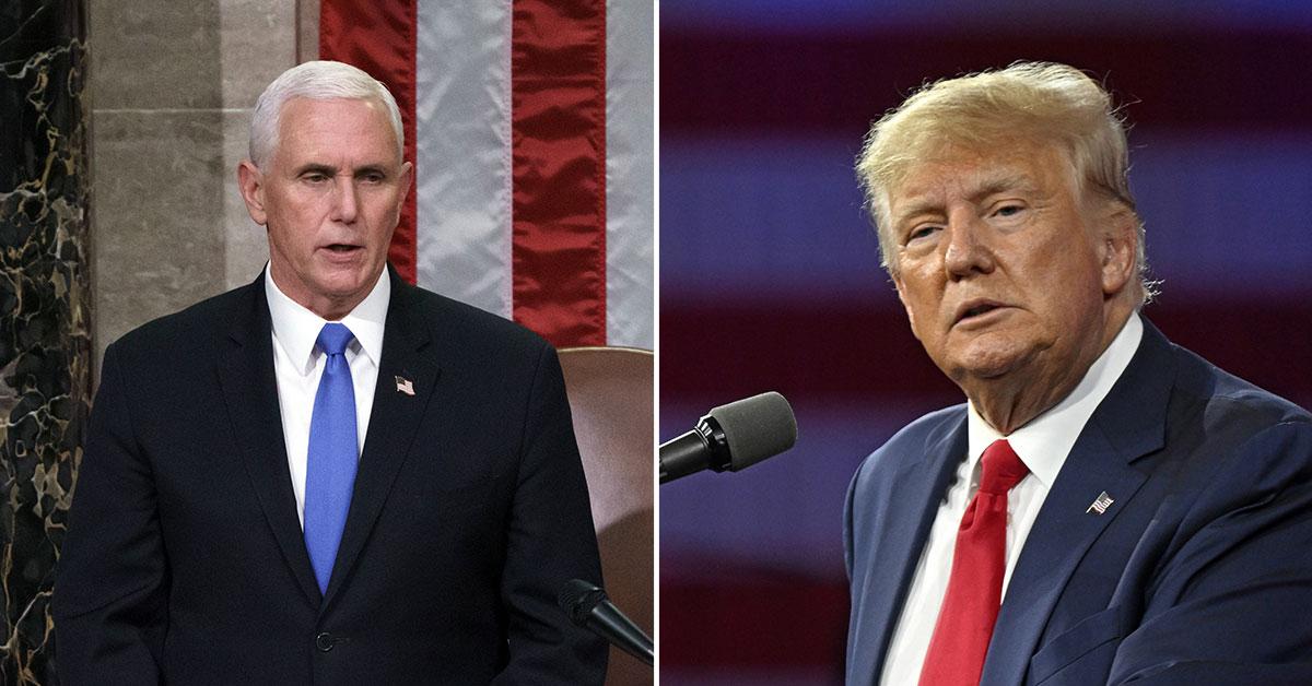 mike pence disses former pal donald trump better choices president pp