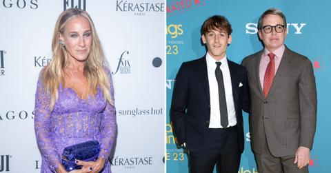 sarah jessica parker matthew broderick kids rare family photo