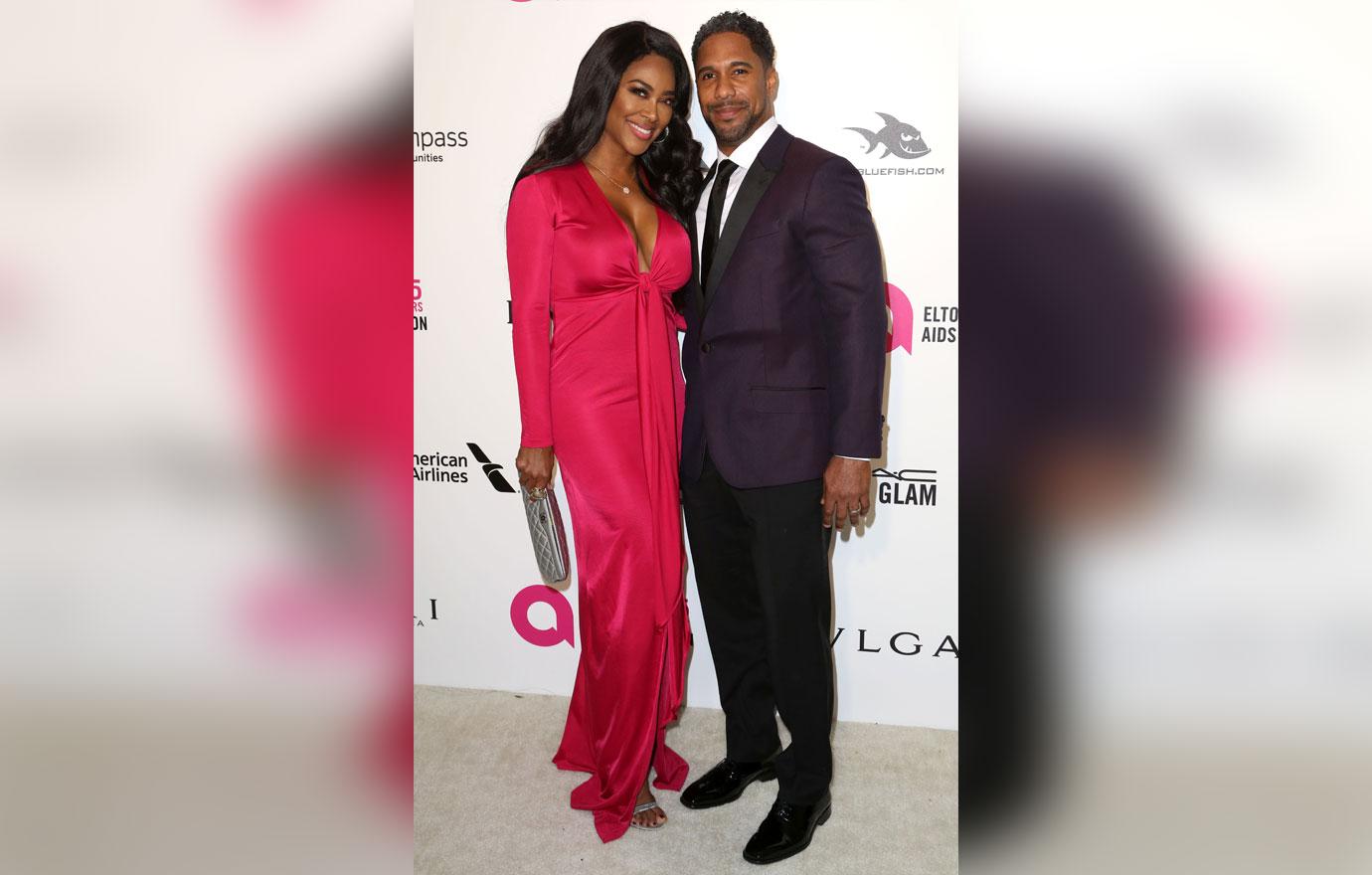 Kenya Moore And Husband Marc Daly On Red Carpet