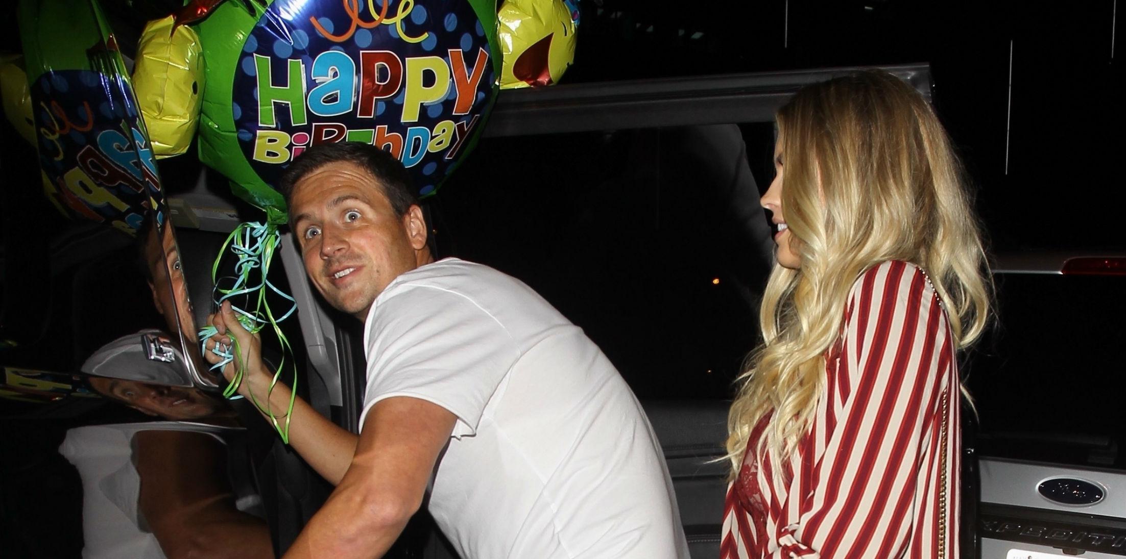 Ryan Lochte Celebrates Birthday Fiance Kayla Reid Photos hero