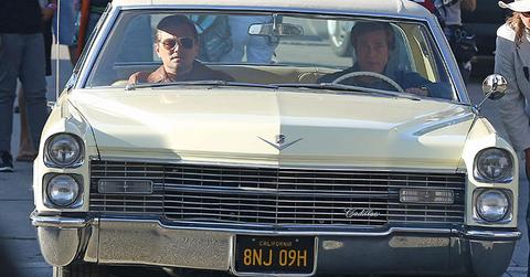 Leonardo dicaprio brad pitt retro once upon time hollywood main