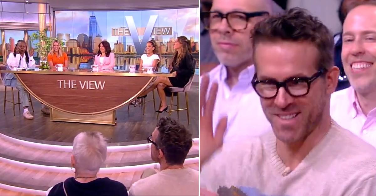 ryan reynolds the view pp