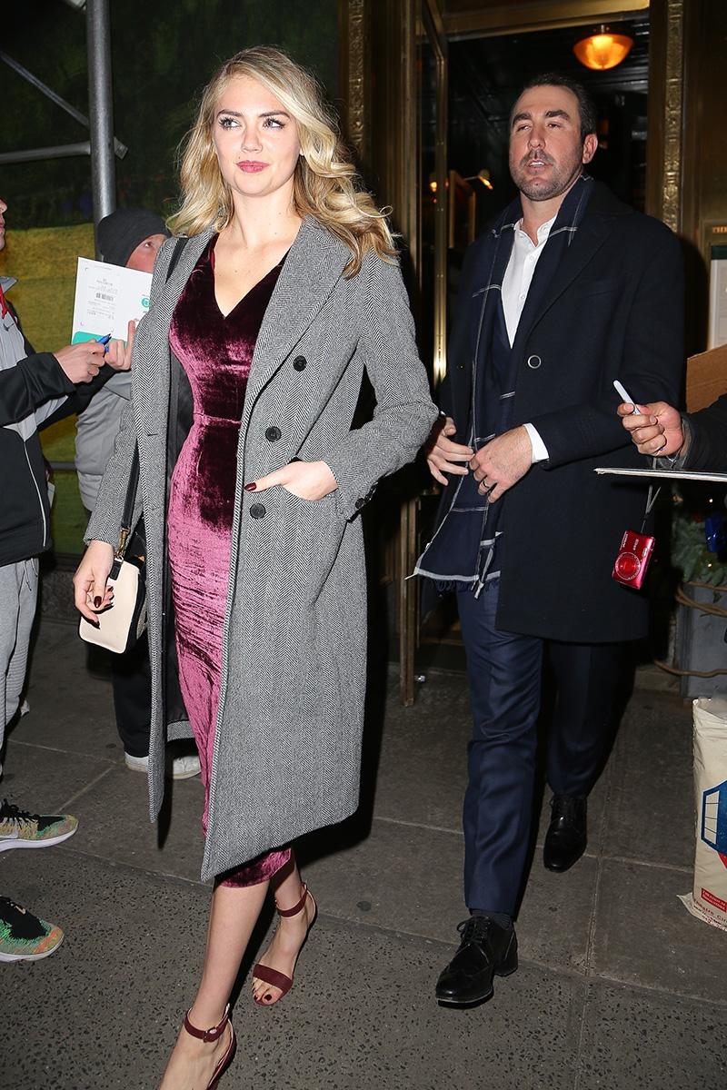 Kate upton Justin Verlander date night