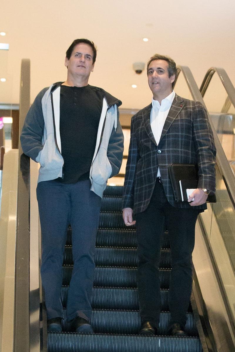 Mark Cuban leaves meeting with Trump lawyer ahead of reports he is set to announce his presidential run in 2020