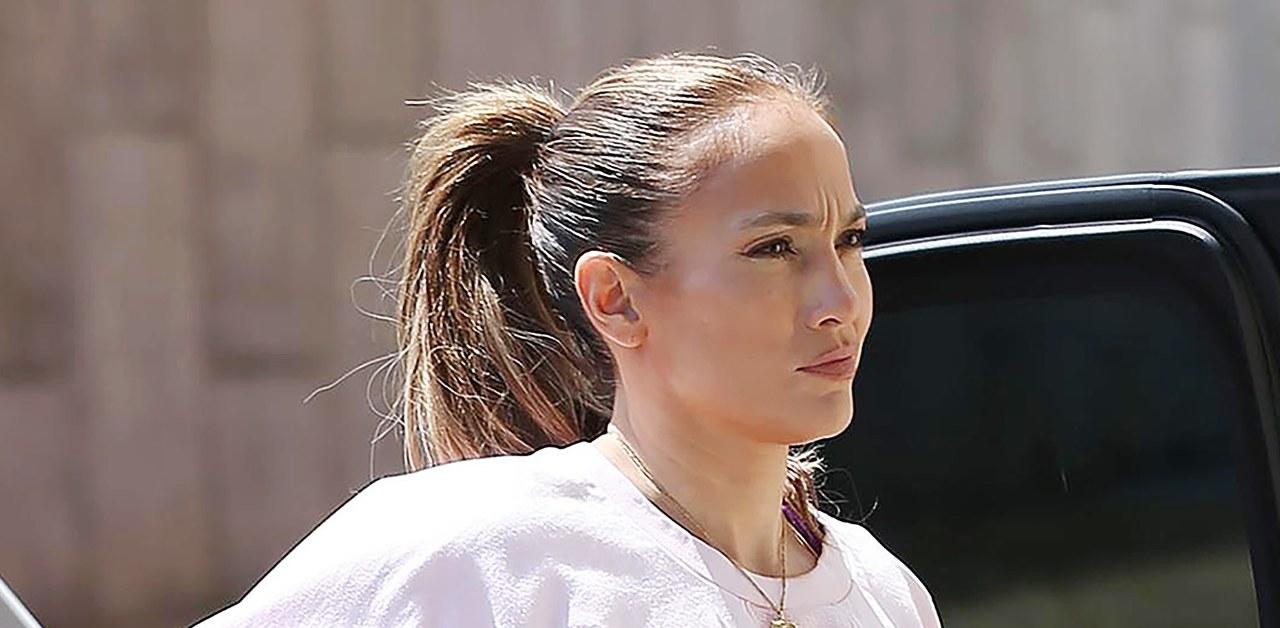 jennifer lopez hits dance studio after ben affleck