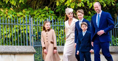 image of royal family