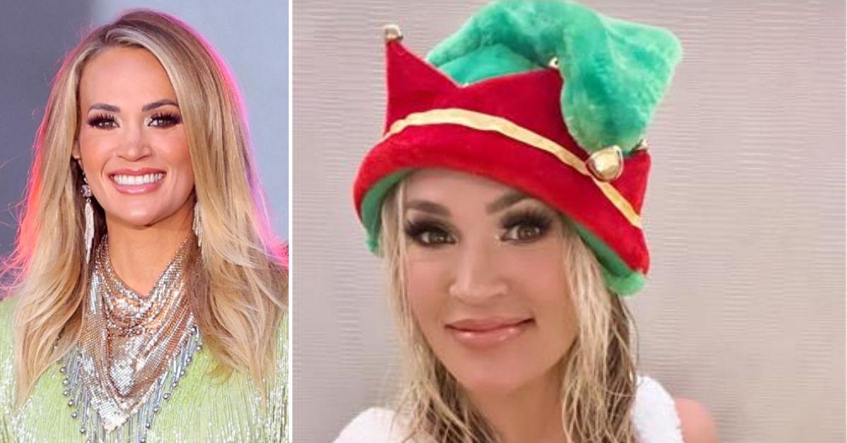 Carrie Underwood Fans Gush Over Country Star's Glamorous Elf Costume