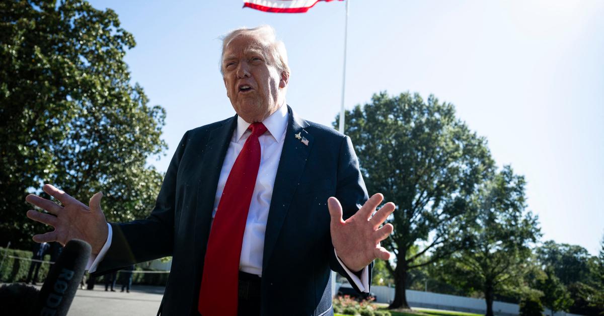 Image of Donald Trump applauded a journalist for suggesting he should win the Nobel Peace Prize in April.