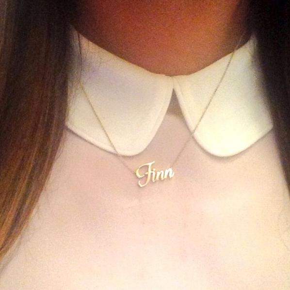 Glee rachel finn necklace