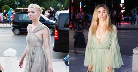 anya taylor joy suki waterhouse dior fashion show greece