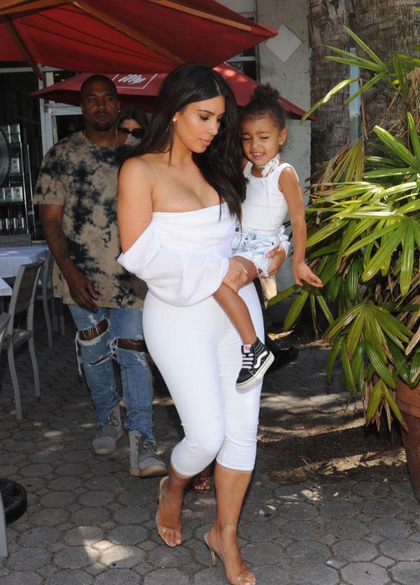 Kim kardashian north