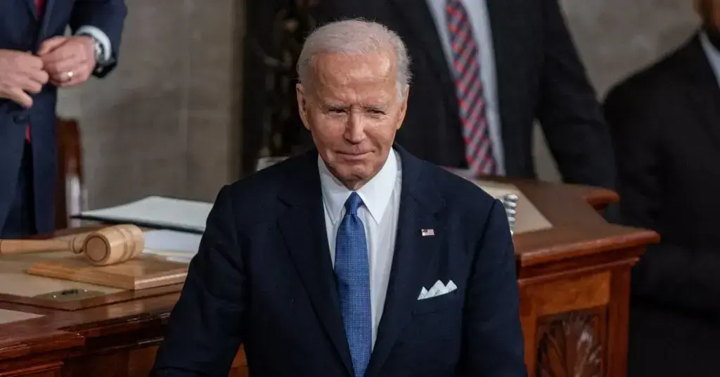 president joe biden mocks donald trump financial woes campaign speech