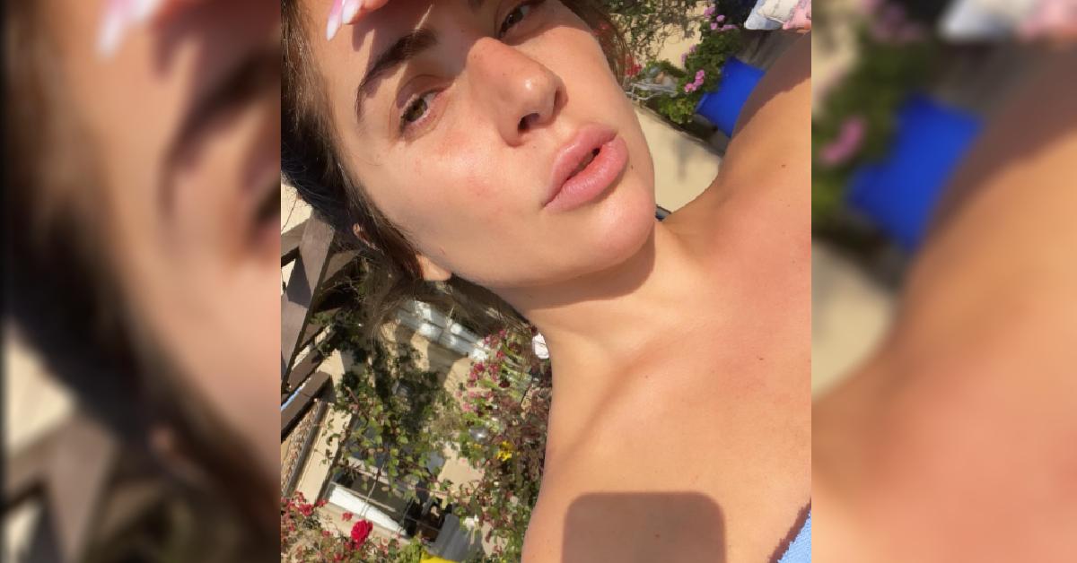 Lady Gaga Just Shared Stunning Makeup-Free Selfies to Sell You Makeup