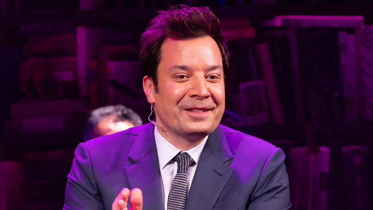 image of Jimmy Fallon spoke about Pete Hegseth and Donald Trump's alleged feud.