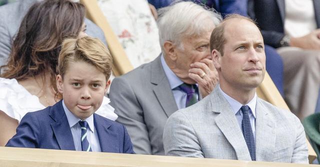 prince william gushes prince george triathlon