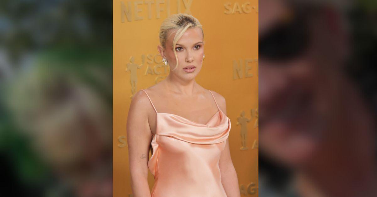 Millie Bobby Brown Glows in Makeup-Free Selfies While Repping Taylor Swift