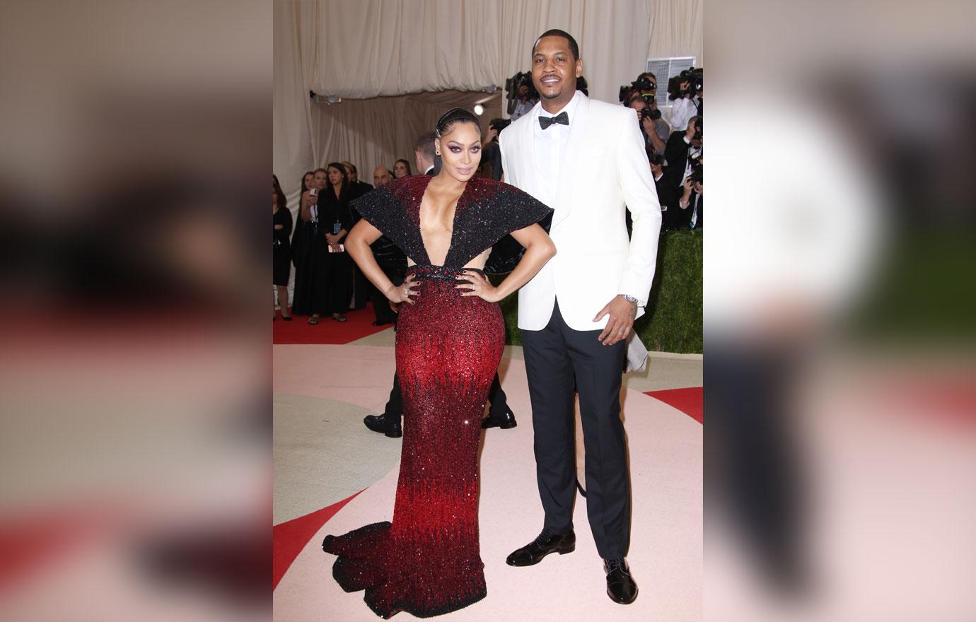 La La And Carmelo Anthony Dinner Divorce Rumors