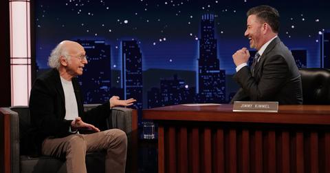 larry david used richard lewis death excuse skip jimmy kimmel abc