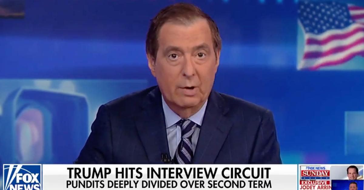 donald trump pathetic fox news host howie kurtz weakly defending