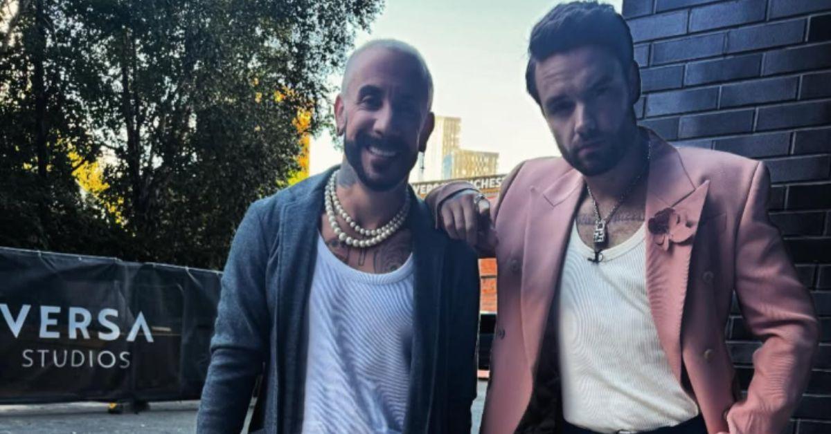 Photo of Liam Payne and AJ McLean